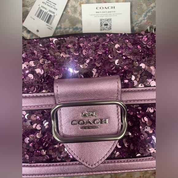 Coach Morgan Sequin Purple - Picture 2 of 6